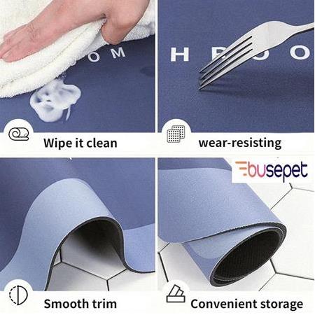 Süper Emici Banyo Duş Paspası